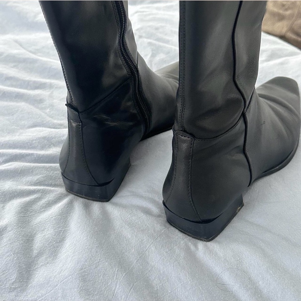 Vagabond Black calf booties - Picture 3 of 4